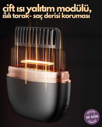 Gleam & Comb Mini Saç Düzleştirici Tarak